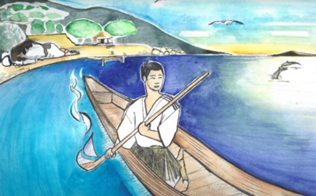 常若の国に行った日本のオーシンー浦島太郎の物語
